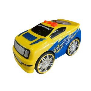 Vintage Road Rippers Toy Car Scratch It Toy State 1997 Yellow & Blue Muscle Car